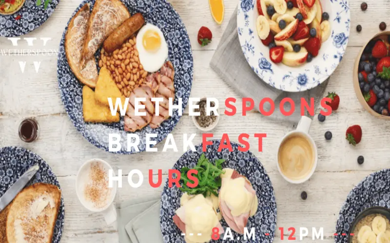 What Time Does Wetherspoons Stop Serving Breakfast