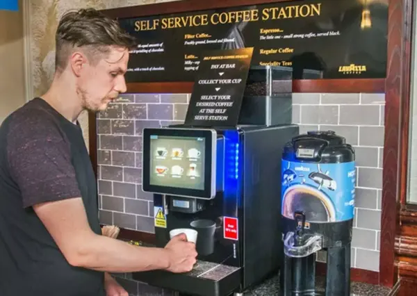 The Coffee Machine used at Wetherspoons