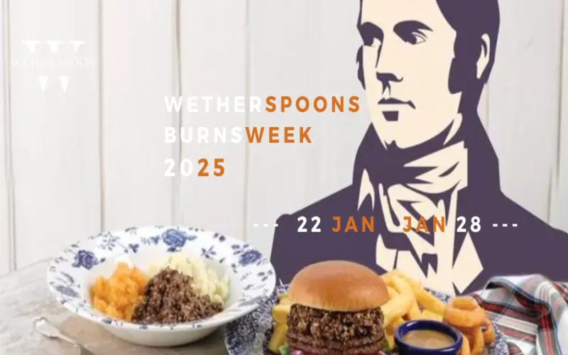 Wetherspoons Burns Week 2025
