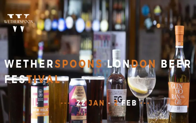 Wetherspoons London Beer Festival 2025