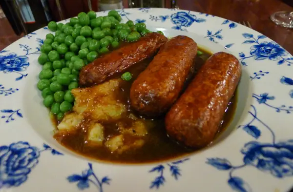 Wetherspoons Lincolnshire sausage