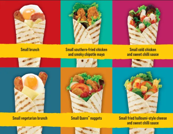 Wetherspoons New menu has arrived