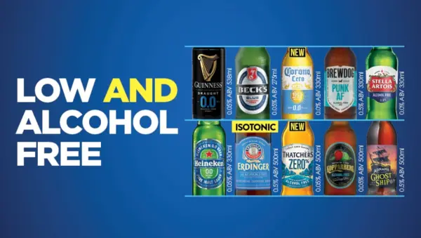 Wetherspoons Non-Alcoholic drinks