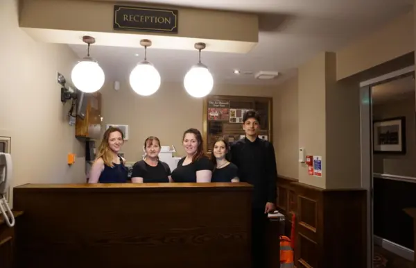 Hotel receptionist