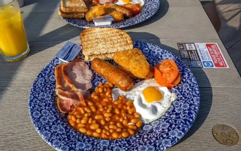 Wetherspoons Breakfast Menu
