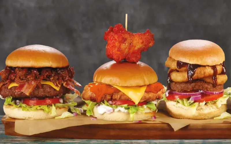 Wetherspoons New Gourmet Burgers